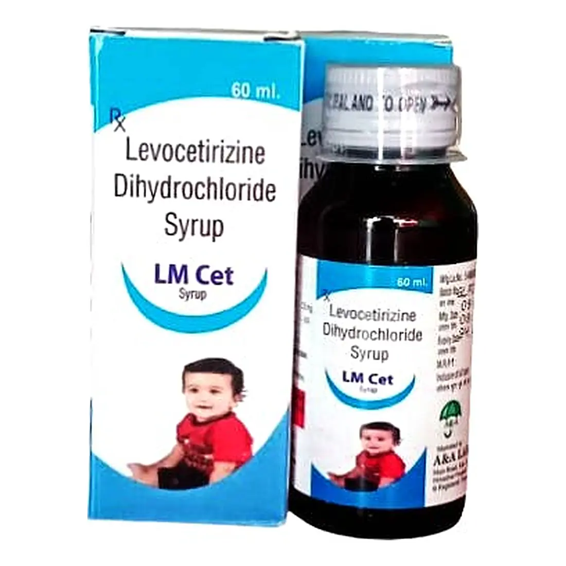 LM Cet Syrup — Levocetirizine Dihydrochloride 2.5 mg / 5 ml Syrup