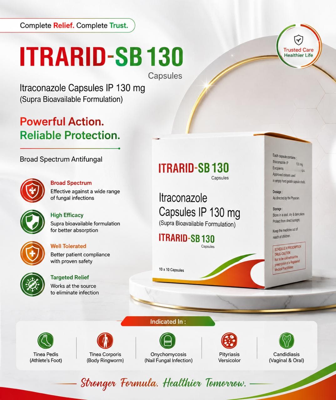 Itrarid-SB 130 — product information