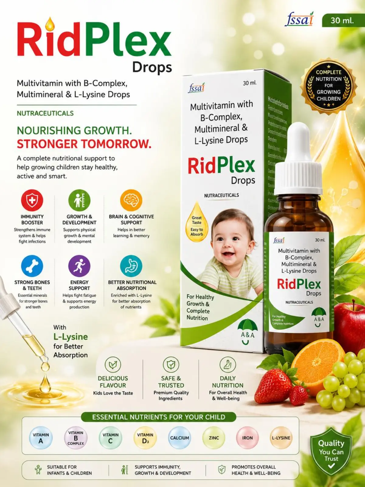 RidPlex Drops — product information