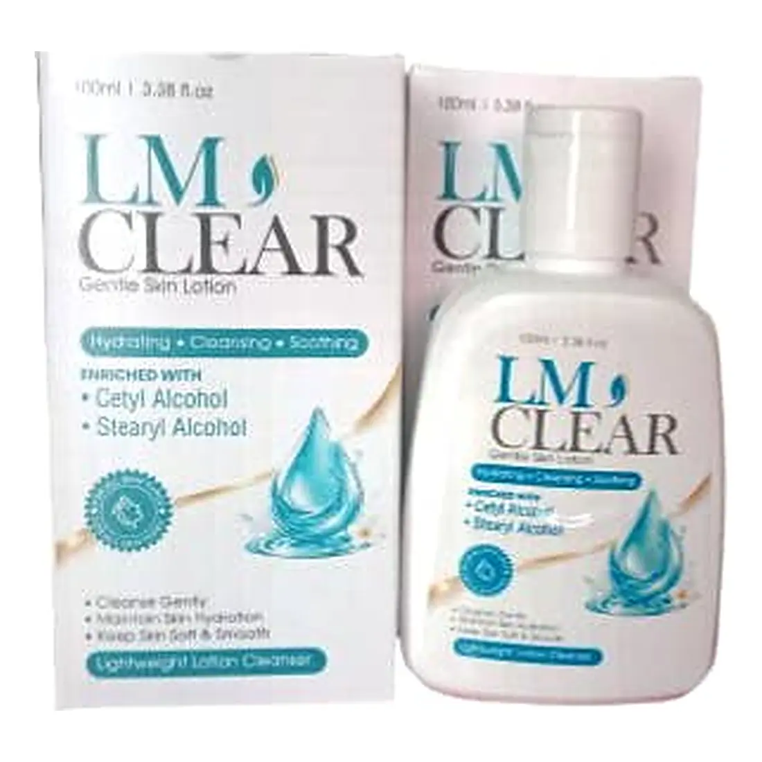 LM Clear — Gentle Skin Lotion Cleanser enriched with Cetyl Alcohol & Stearyl Alcohol